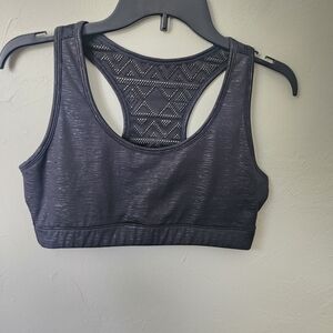 ZYIA Black Racerback Sports Bra Intimates